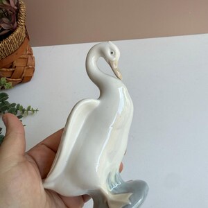 Vintage 1976 Nao by Lladro Goose Figurine | Spain Porcelain | Collectible Bird Statue image 5