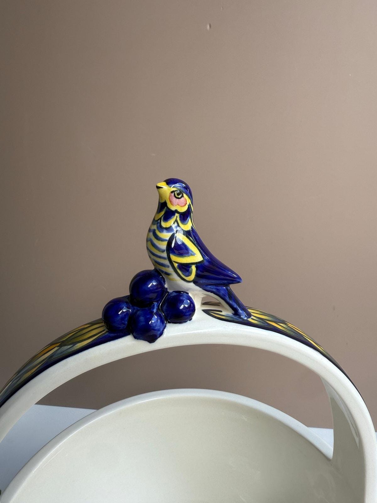 Royal Copenhagen Blue Pheasant Basket | 7