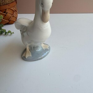 Vintage 1976 Nao by Lladro Goose Figurine | Spain Porcelain | Collectible Bird Statue image 7
