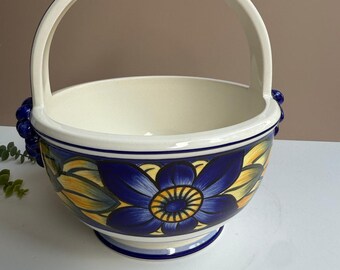 Royal Copenhagen Blue Pheasant Basket | 7