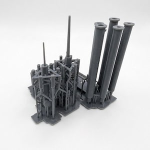 Z-Scale Cell Towers Set of 2