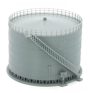 N Scale Oil Storage Tanks Set of 2