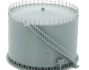 N Scale 1/160 Oil Storage Tanks Set of 2 | Whistle Stop Models