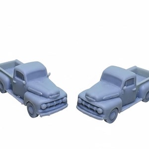 N Scale 1951 Ford Trucks Set of 2