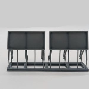 Z Scale Old 20 Ft Billboard Set of 2 | Whistle Stop Models | 1/220
