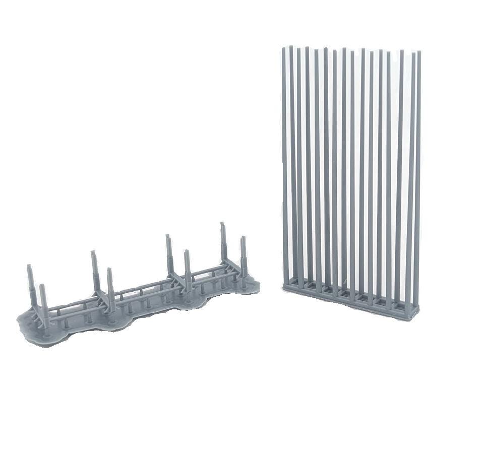 N Scale 1/160 Rack and Poles Flat Car Load | Whistle Stop Models - Etsy