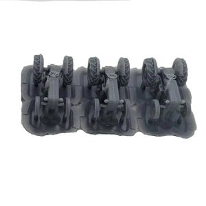 N Scale Old Tractors Set of 3