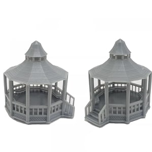 Z Scale Gazebos Set of 2 | Whistle Stop Models | 1/220