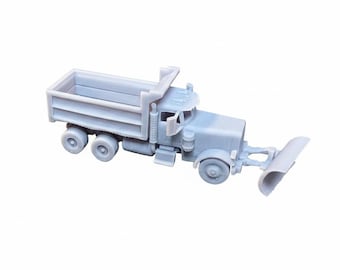 N Scale Snow Plow Truck | Whistle Stop Models | 1/160