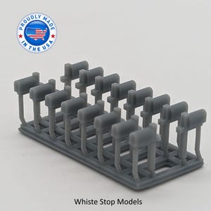 HO Scale Mail Boxes(16)
