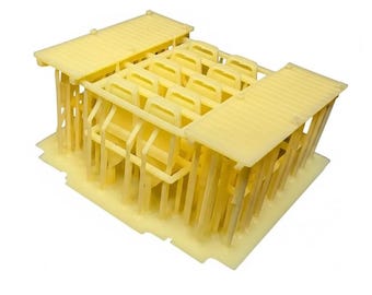 N Scale 1/160  Boat Dock Set with (10) Boats and (2) Docks | Whistle Stop Models