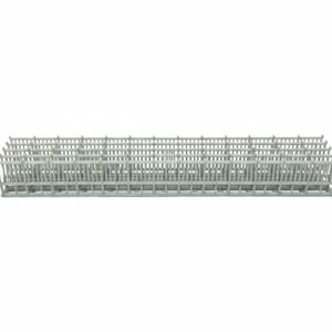 N Scale Wrought Iron Fence Set of 5 Over 25 inches