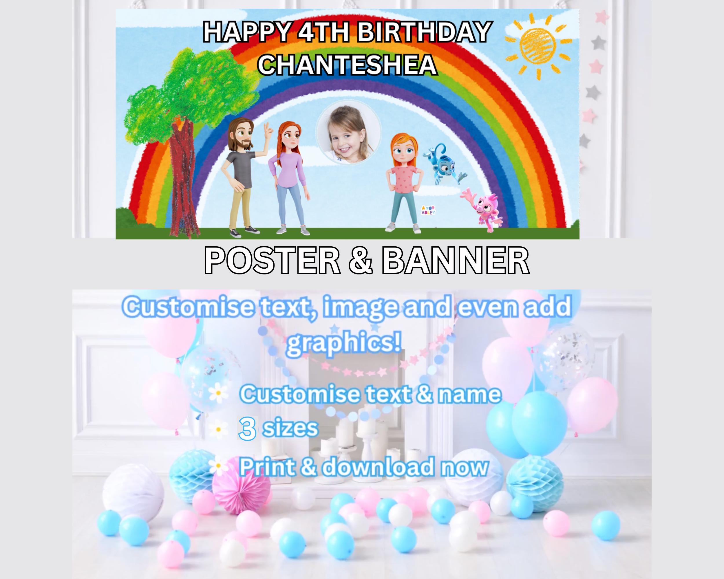 A for Adley Birthday Party Banner | Printable Adley Backdrop | Baby Boy Girl Party Decorations | Niko Navey Poster | Kids Party Favor Sign - Etsy A for Adley Birthday Party Banner | Printable Adley Backdrop | Baby Boy Girl Party Decorations | Niko Navey Poster | Kids Party Favor Sign - Etsy