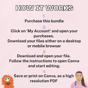 Kid Youtuber, unlock your creativity hassle-free! Purchase our digital-only 23-pack sticker collection on Etsy and download instantly. Follow our simple guide to access your stickers and start personalizing your space today!