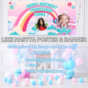 Set the stage for a Kid Youtuber birthday bash with our delightful banners! Elevate your party décor with personalized touches. Discover our Love Diana collection now!