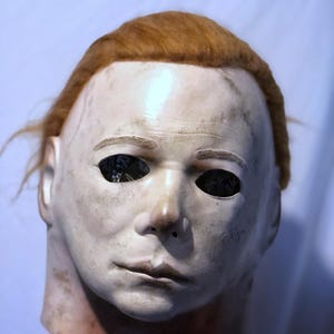 Michael Myers Halloween II Mask 1981 - The 75S Shatner H2 Latex Mask