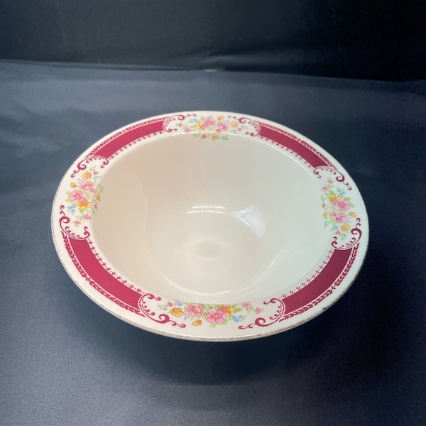 Vintage Homer Laughlin Brittany Majestic Deep Vegetable Serving Bowl