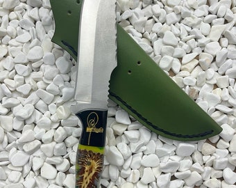 Personalisierbares Jagdmesser aus Deutschem Stahl: Full Tang Taktische Klinge