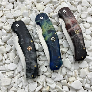 Custom Engraved Pocket Knife Groomsmen Knive Set Personalized Gifts for Men Custom Folding Knive Hunting Gifts For Man Tactical Knives