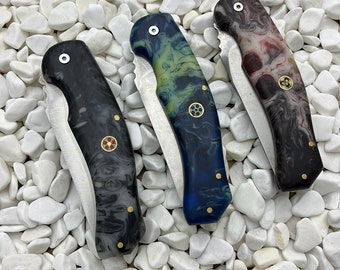 Individuell gravierte Klappmesser: Groomsmen Geschenk-Set, Taktische Jagdmesser