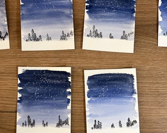 Cartes d'hiver