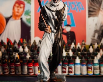 Hand Painted Resin Fan Art Figure – Premium Horror Collector Statue – Terrifier Inspired