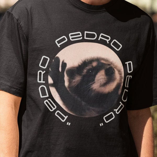 Unisex, Pedro Meme Racoon Shirt - raccoon, funny shirt, funny raccoon shirt, pedro shirt, funny pedro raccoon shirt, raccoon graphic tee
