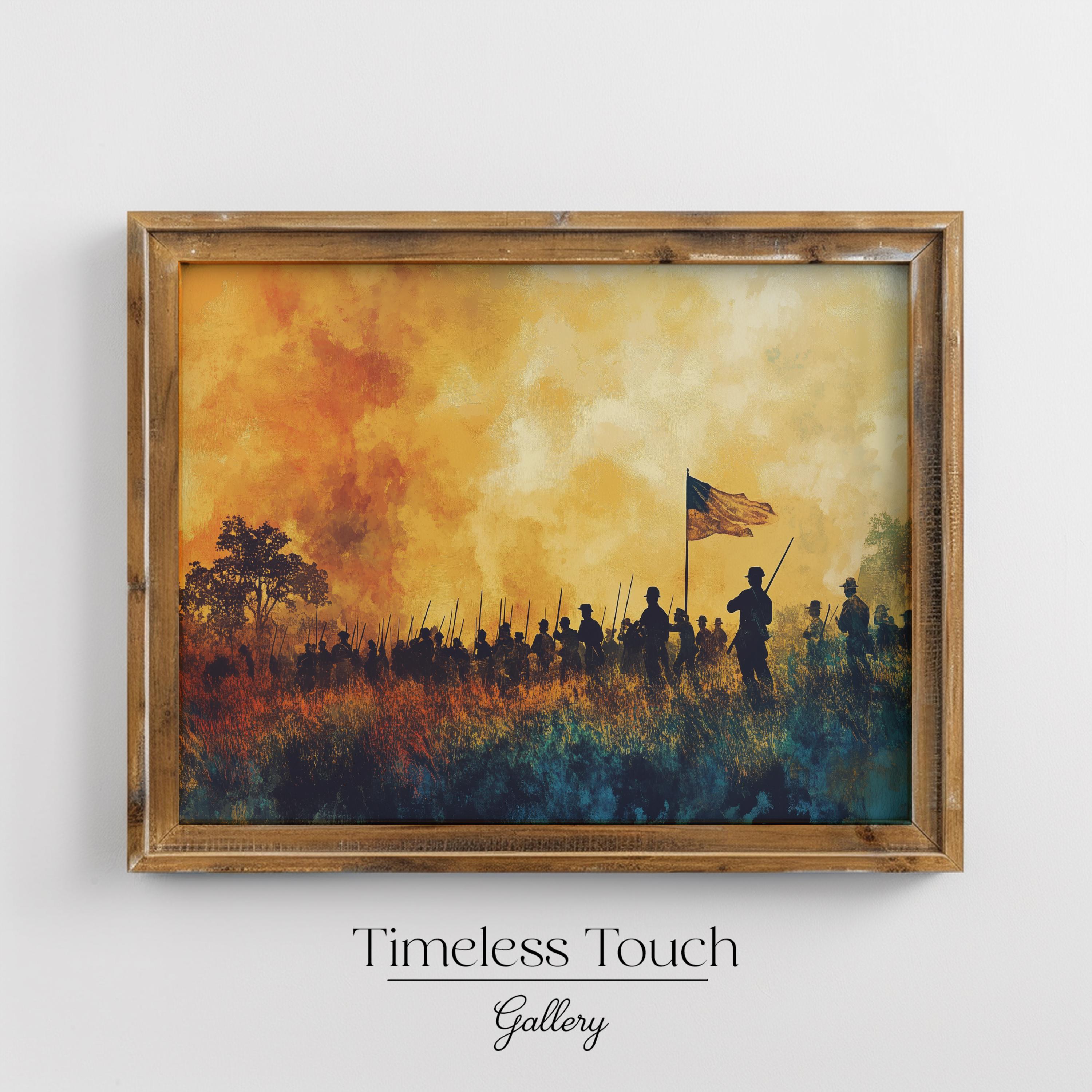 Civil war wall art - Etsy België, image size:3000x3000