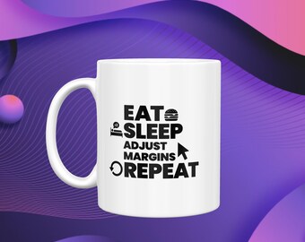 Cadeau tasse à café pour collègue graphiste - Mug amusant, Mug à café, Mug pour lui, Cadeau d'anniversaire pour elle, Cadeau de nouvel emploi, Mug à thé