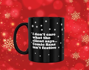 Cadeau tasse à café pour collègue graphiste - Mug amusant, Mug à café, Mug pour lui, Cadeau d'anniversaire pour elle, Cadeau de nouvel emploi, Mug à thé
