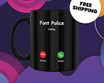 Cadeau tasse à café pour collègue graphiste - Mug amusant, Mug à café, Mug pour lui, Cadeau d'anniversaire pour elle, Cadeau de nouvel emploi, Mug à thé