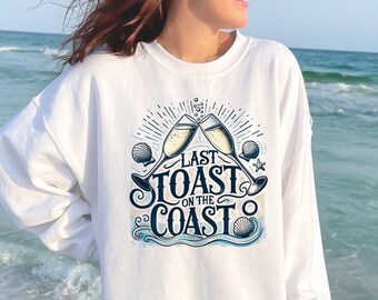 Last Toast on the Coast Bachelorette PNG Custom Beach Bachelorette Party PNG Charlotte Bridal Shirts PNG Custom Bach Party Miami Bach Club