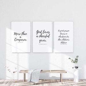 Inspirierende Wand Kunst, Wohndeko, Digitaldrucke, 6er Set, 8x10 Buchstabe, bedruckbar, positives Zitat, Sofort Download PDF