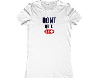 Camiseta "Não Desista"