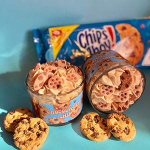 Chocolatey Chip Candle | Chocolate Chip Cookie Candle | Whipped Dessert Candle | Chocolate Dessert Candle | Chocolate Scented Candle
