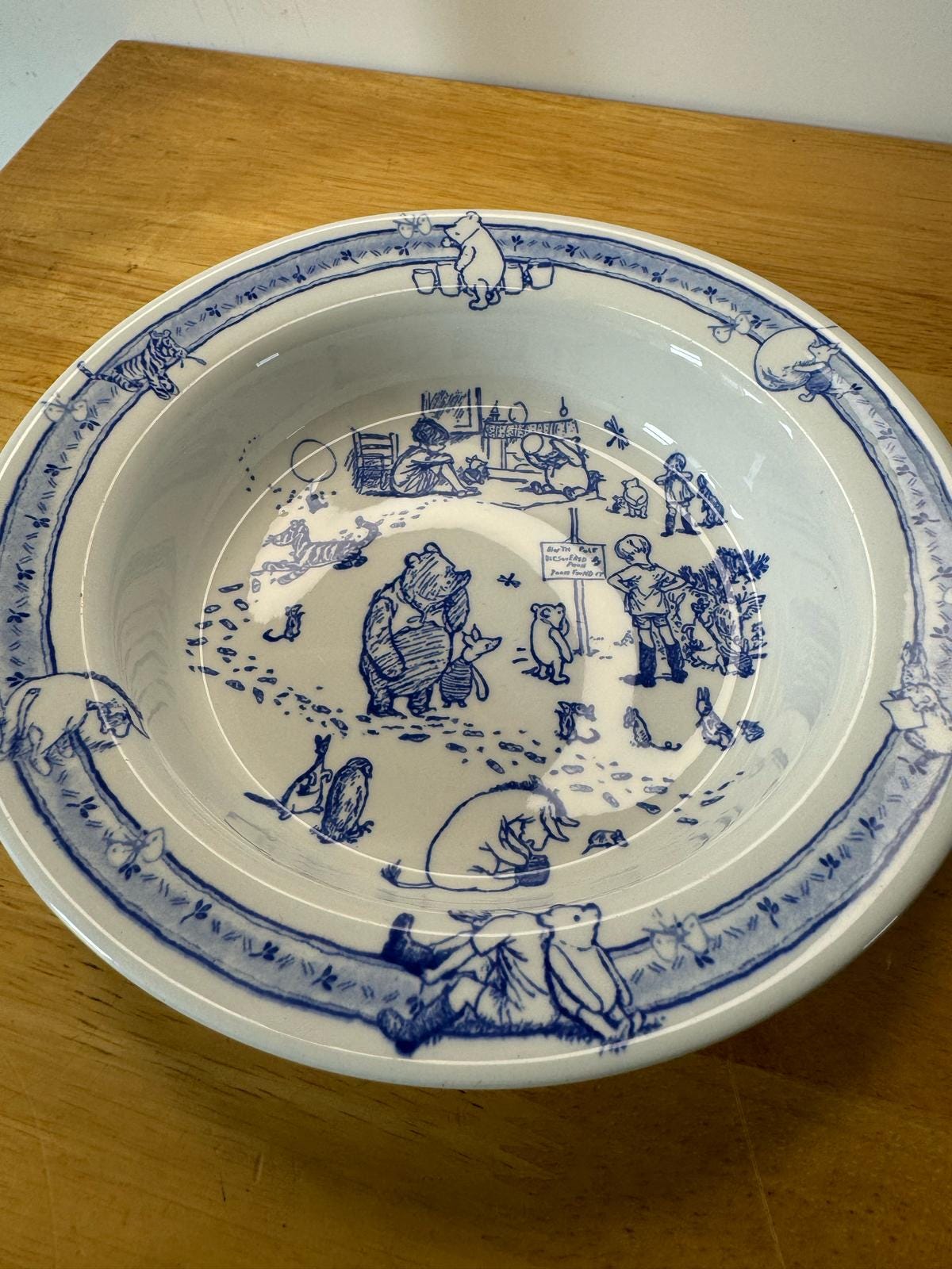 Classic Spode Disney 2003 Discontinued Winnie the Pooh 3 Piece