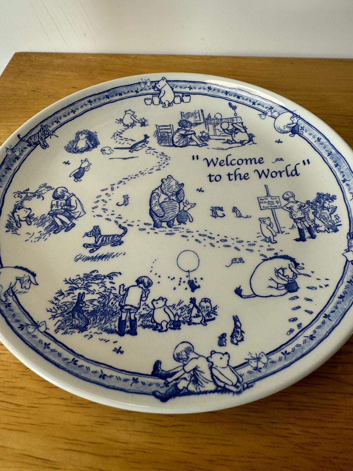 Classic Spode Disney 2003 Discontinued Winnie the Pooh 3 Piece