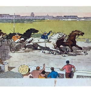Carte postale, vintage, 1957 Maksimov "Racing"