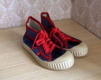 Retro-Vintage-Sneaker aus der Sowjetunion, 1988, Sportschuhe aus der UdSSR, Größe 37, ungetragen.