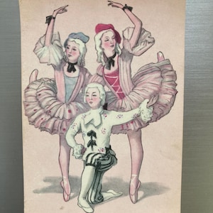 Carte postale, vintage, Artiste Vlasov, 1959.