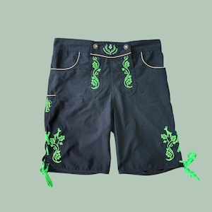 Womens Classic, kostuum, Lederhosen, Bermudashorts, zwembroeken, Lederbunks