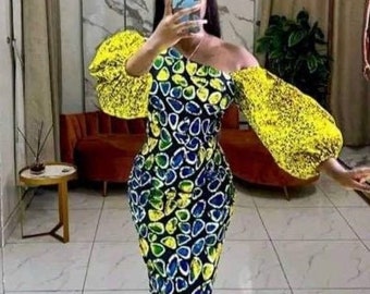 African Print Women Dress,African ankara mermaid dress, africa print dress,african print dress women dress,African print Dress ankara dress