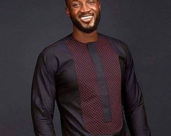 African Print Men Outfit, African Print Men Matching outfit, Special Occasion Men Shirt, African Men Pants, African clothing, Ankara Clothes