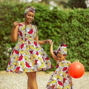 Robe africaine pour enfant sale