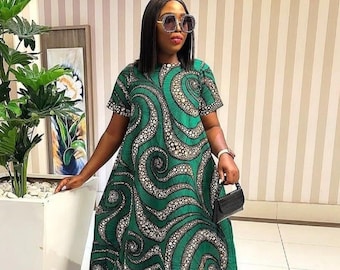 African Print Maxi Dress, Flared Dress, African Dresses, Ankara Dress, African clothing for Women, African Clothing, African dress