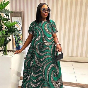 African Print Maxi Dress, Flared Dress, African Dresses, Ankara Dress, African clothing for Women, African Clothing, African dress