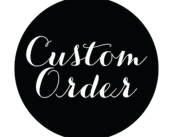 Custom dress order