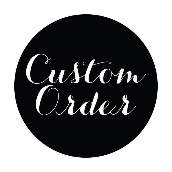 Custom dress order