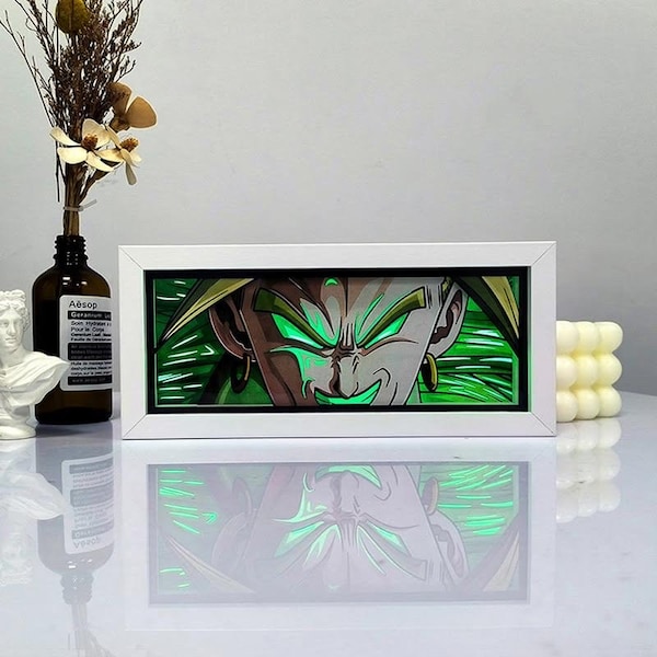 Anime Lightbox | Anime inspired night light | anime inspired LED light box | anime gifts