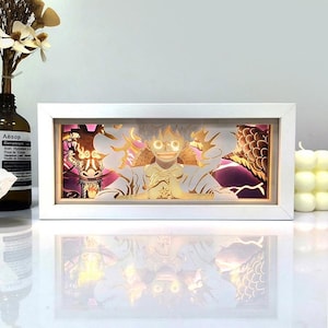 Anime Lightbox | Anime inspired night light | anime inspired LED light box | anime gifts